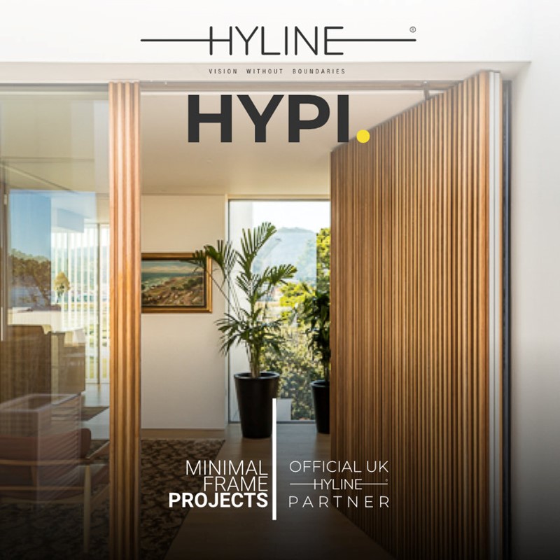 HYLINE HYPI Pivot Door at Minimal Frame Projects