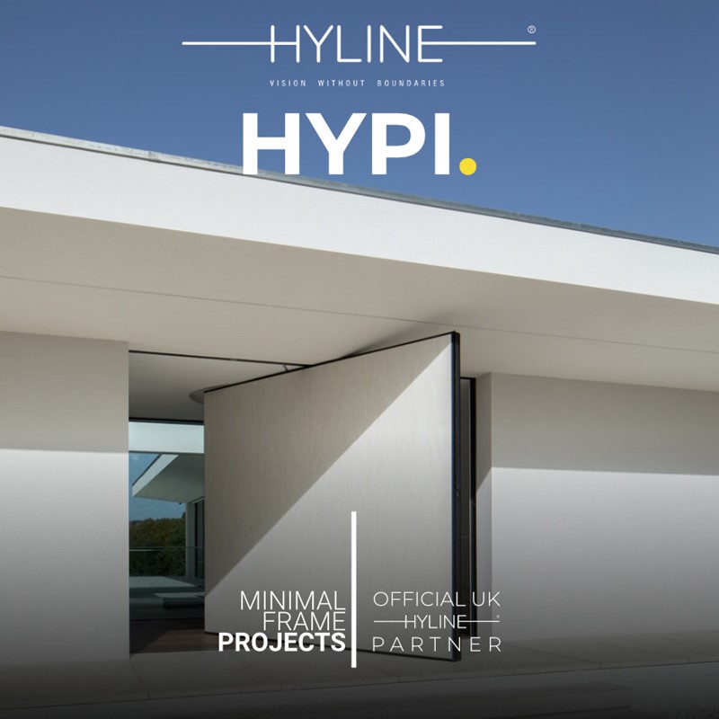 HYLINE HYPI Pivot Door at Minimal Frame Projects